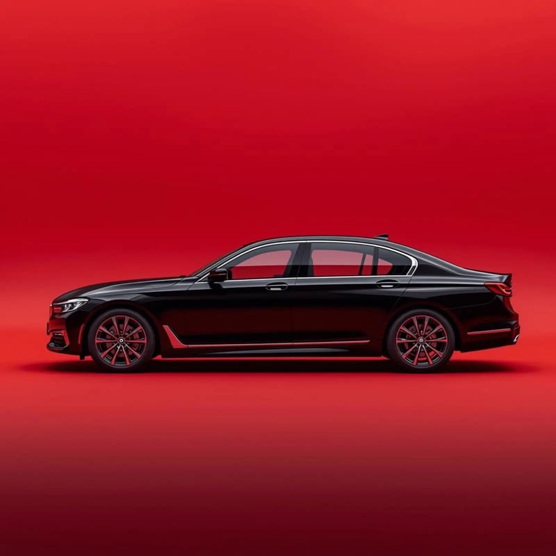 Flughafentransfer für 1–3 Personen im BMW 7er