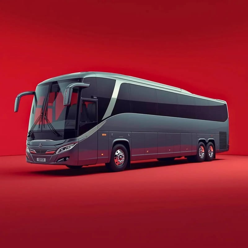 Flughafentransfer für große Gruppen im Bus