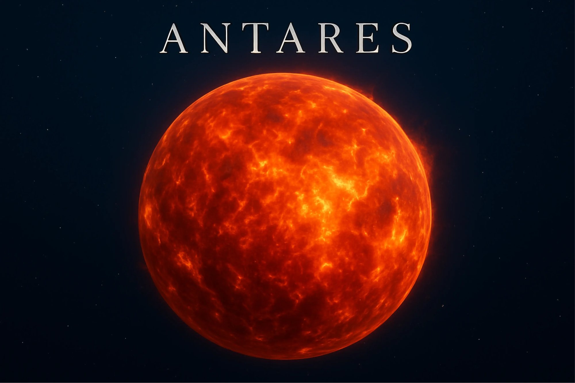 Der Stern Antares als Namensgeber von Antares Driver Services