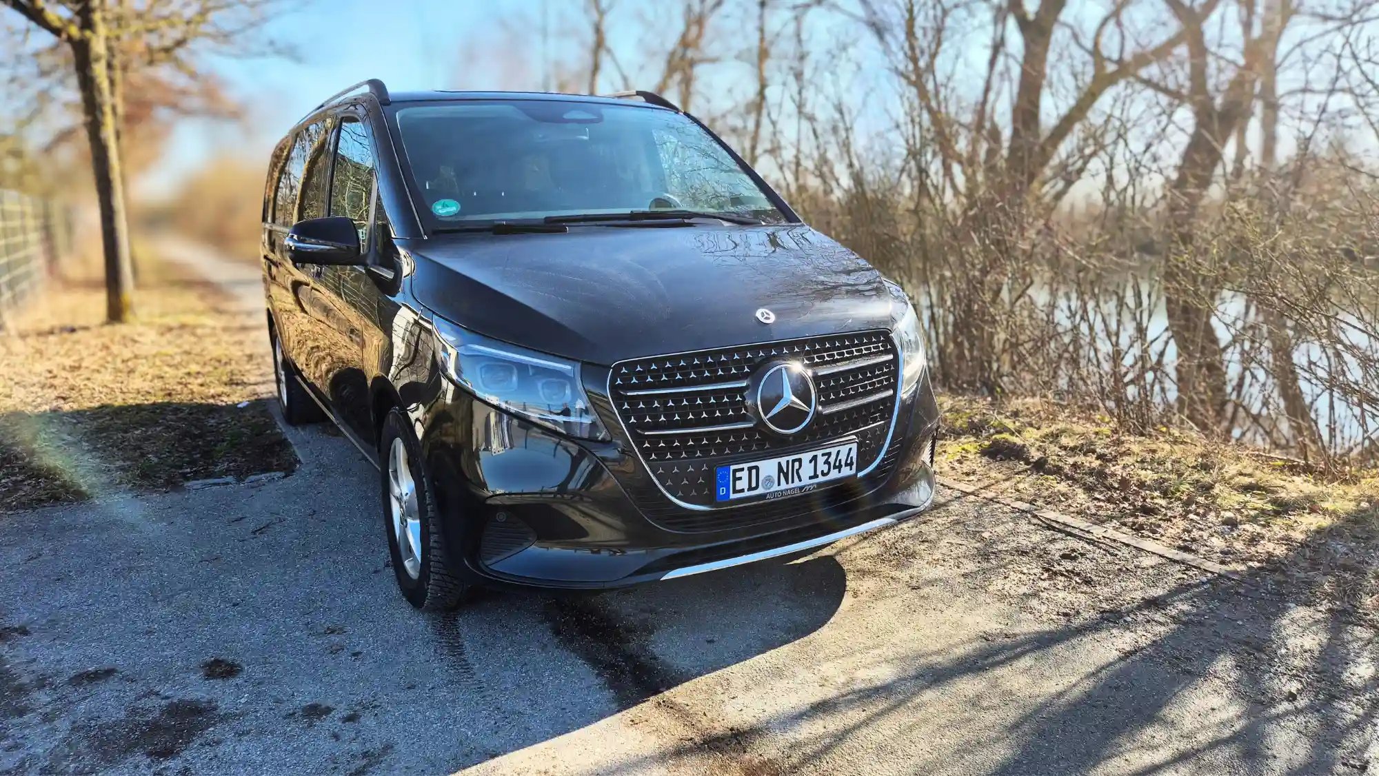 Mercedes V-Klasse mit gegenüberliegender Sitzanordnung